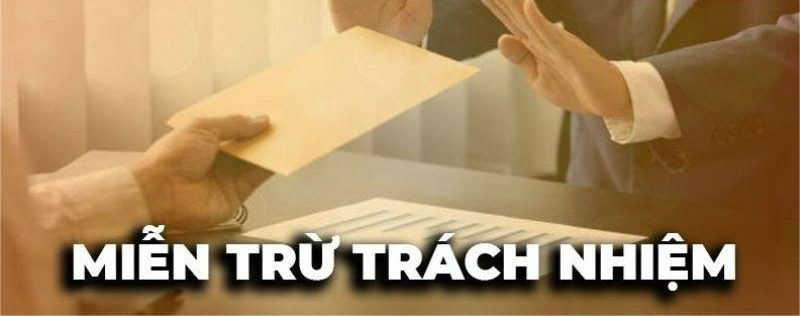 Mọi hành động vi phạm tự phát của hội viên đều nằm trong miễn trừ trách nhiệm 8XX